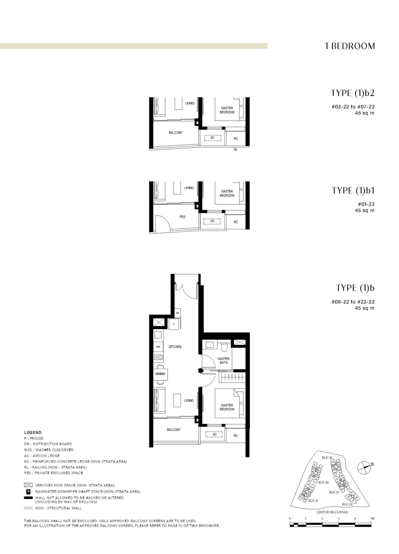 Lentor-Hills-Residences-1-Bedroom - Type (1)b