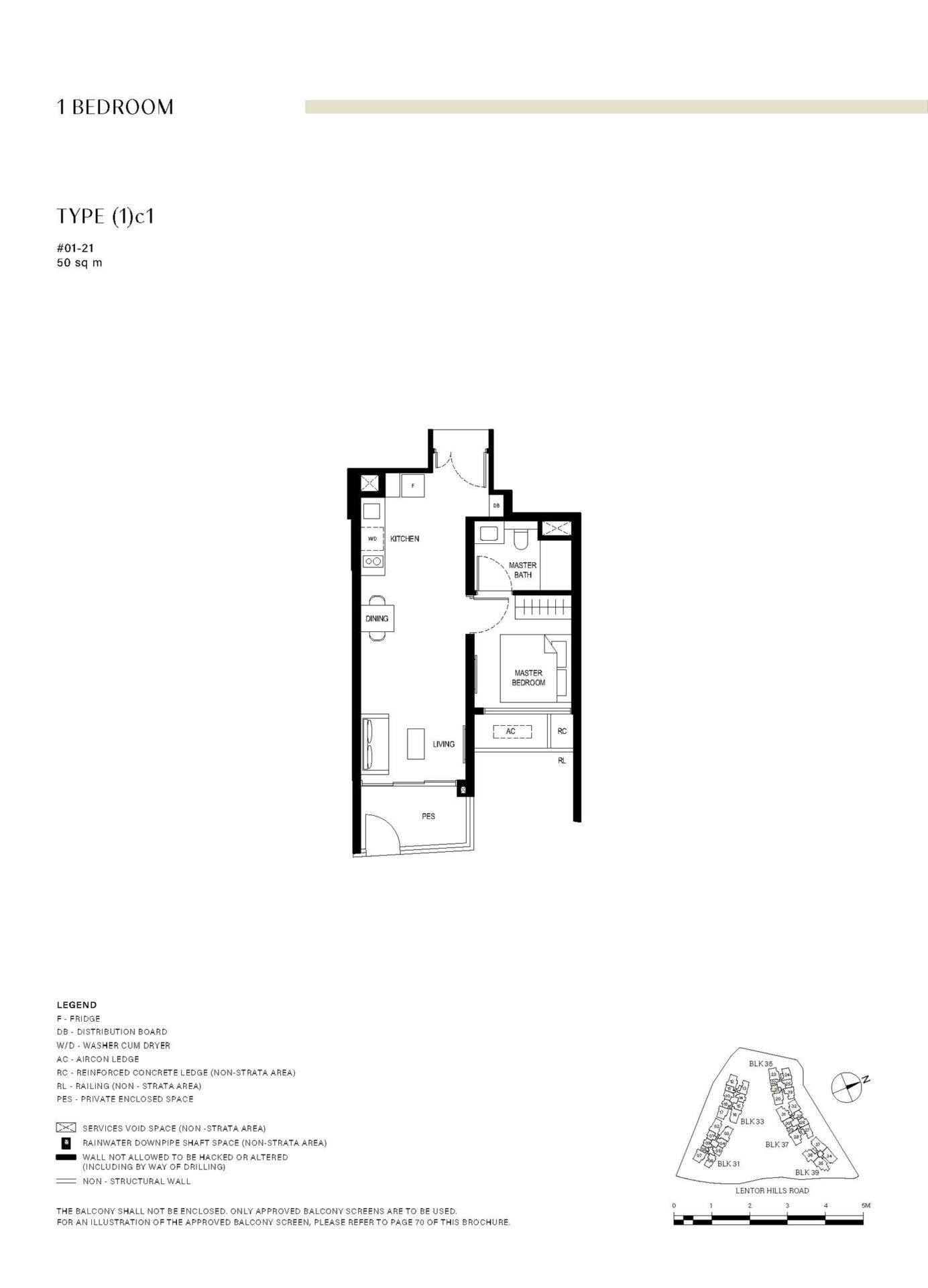 Lentor-Hills-Residences-1-Bedroom - Type (1)c1