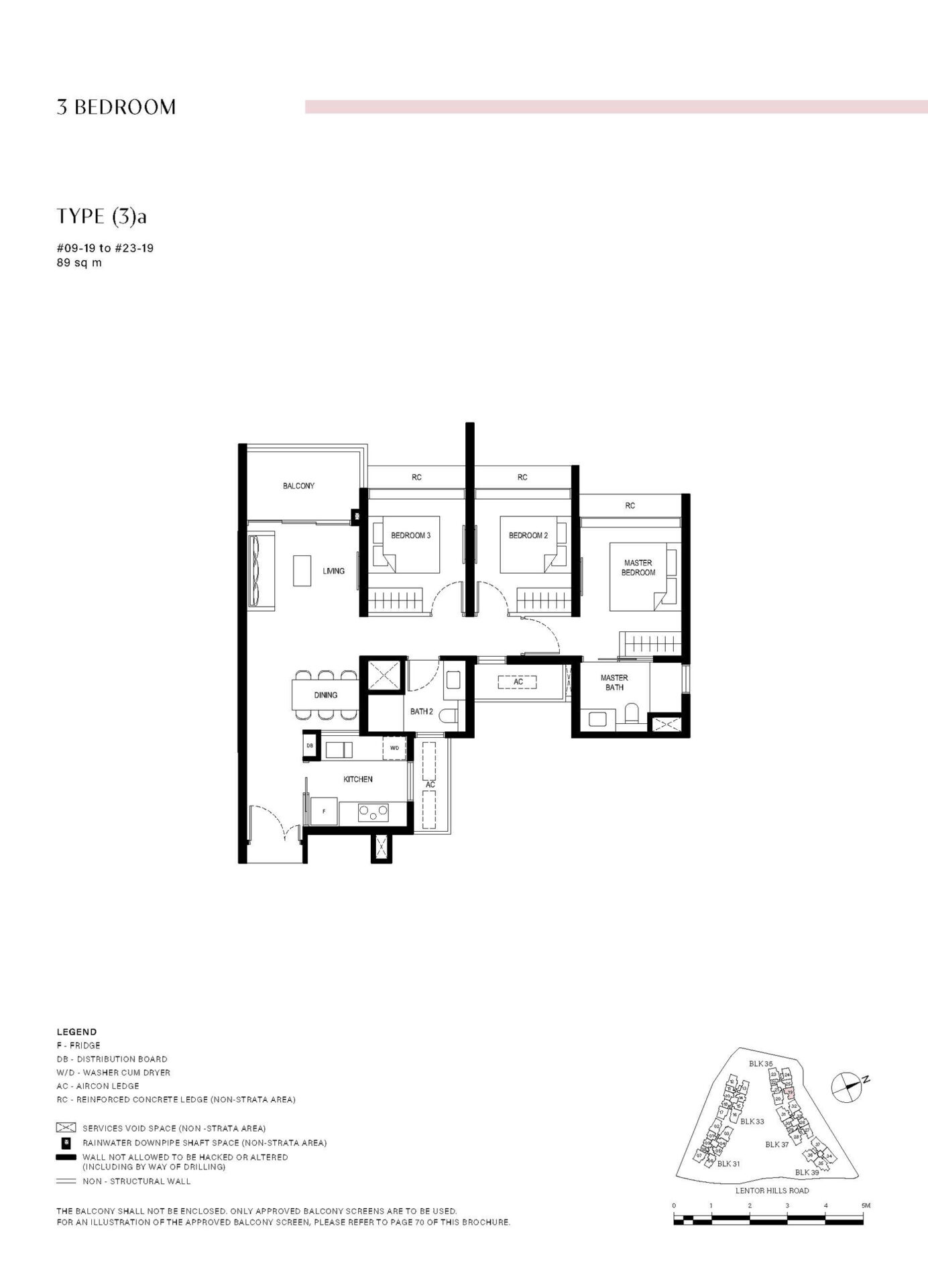 Lentor-Hills-Residences-3-Bedroom - Type (3)a
